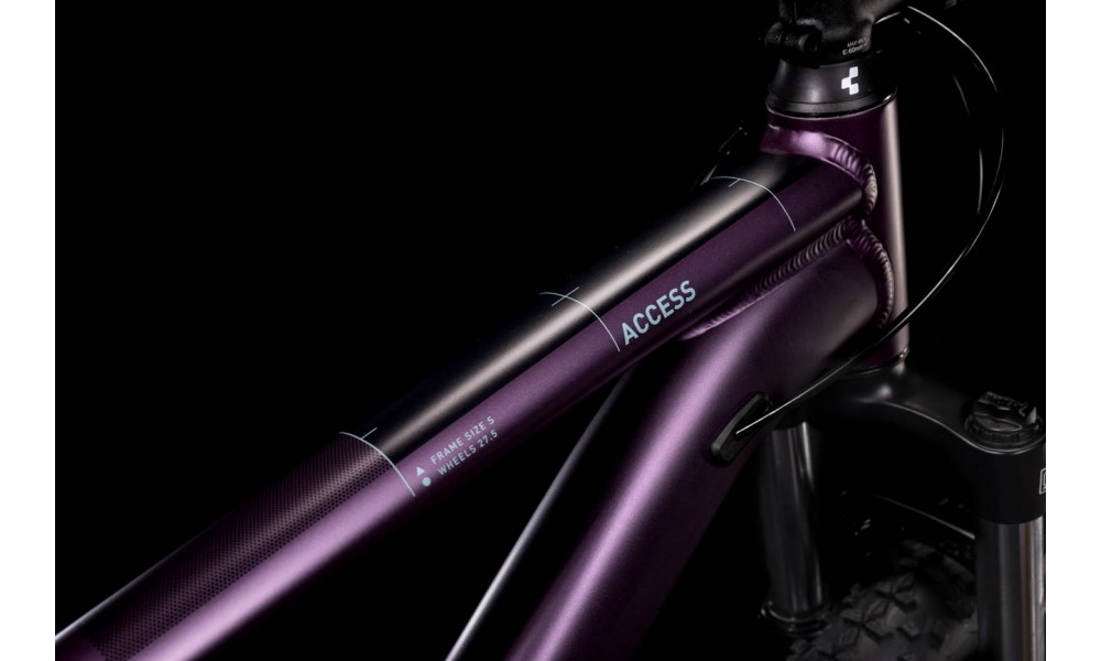 Dviratis Cube Access WS 27.5 deepviolet'n'purple 2022 - 2