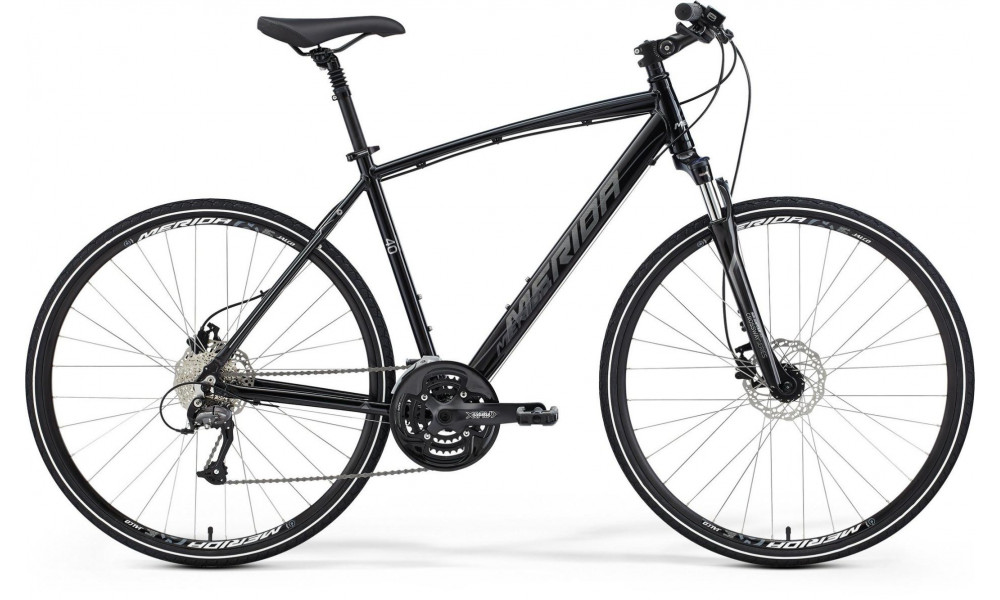 Dviratis Merida CROSSWAY 40-D 2015 black 