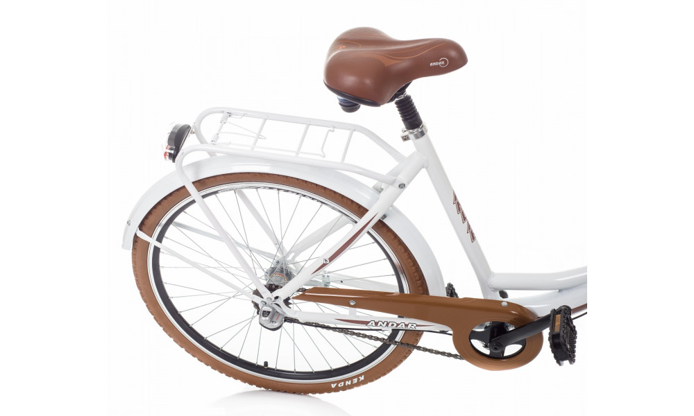 Dviratis City Lady Caprice 26" ALU white - 3