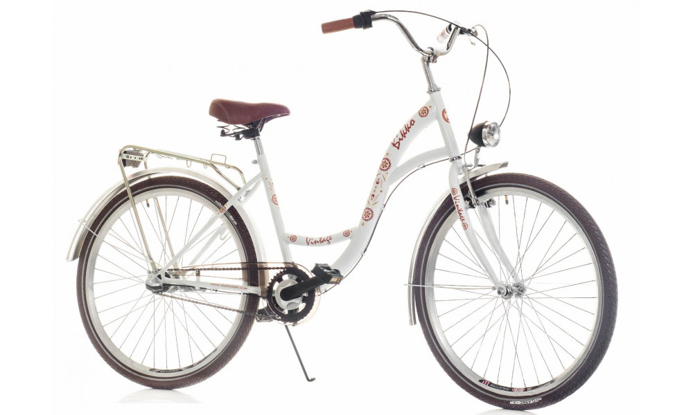 Dviratis Bikko Vintage 28" 2015 white - 1
