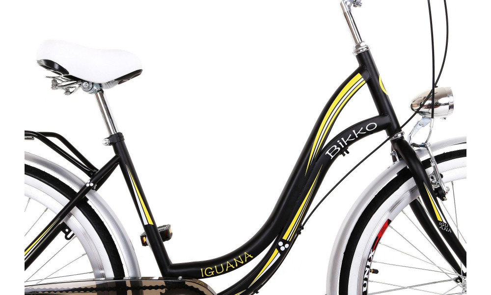 Dviratis Bikko Iguana 26" Nexus3 2015 black matt - 2
