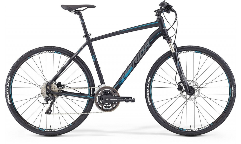 Dviratis Merida CROSSWAY 500 2016 black 