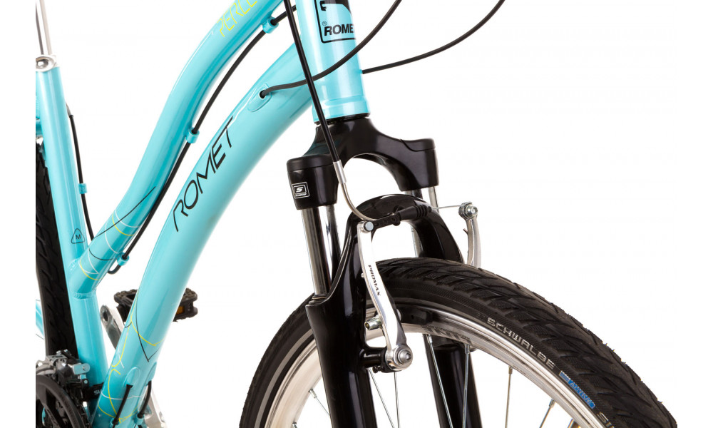 Dviratis Romet Perlle 2016 28" turquoise - 4