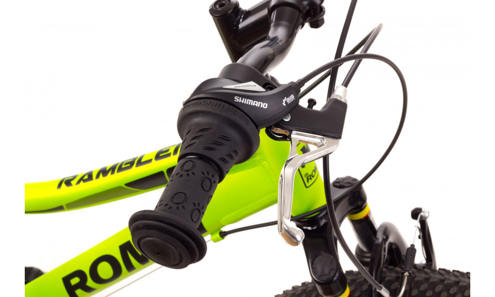 Dviratis Romet Rambler Kid Alu 20" Alu 2016 green - 2