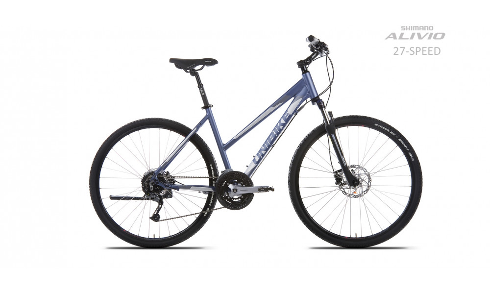Dviratis UNIBIKE Crossfire Disc LDS 2016 graphite 