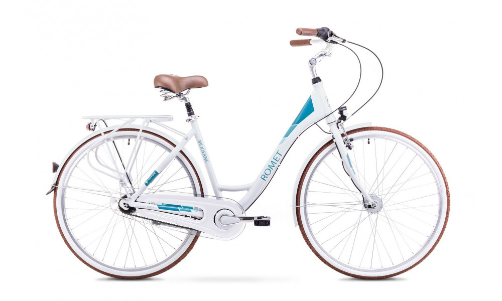 Dviratis Romet Moderne 7 2018 white 