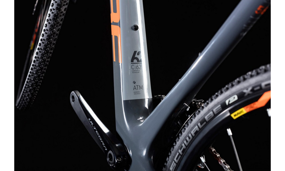 Dviratis Cube Cross Race C:62 Pro 2018 grey´n´orange - 4