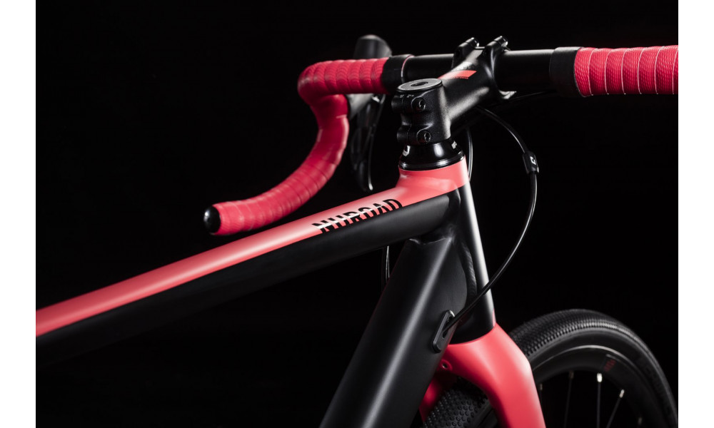 Dviratis Cube Nuroad WS black´n´coral 2019 - 2