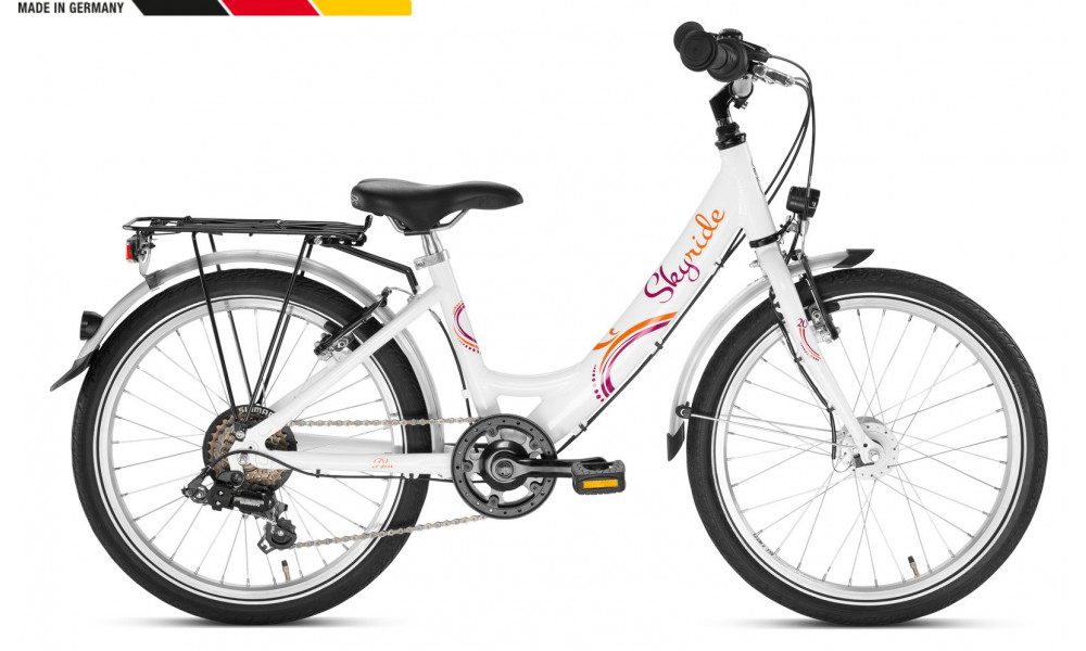 Dviratis PUKY Skyride 20-6 Alu white - 1