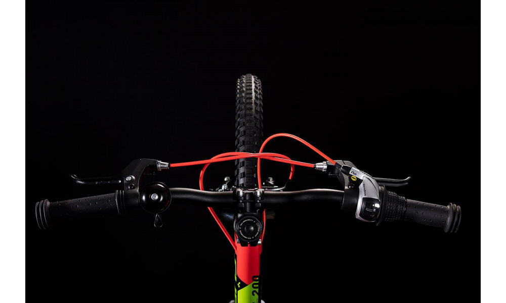 Dviratis Cube Acid 200 SL red'n'green'n'black 2020 - 1