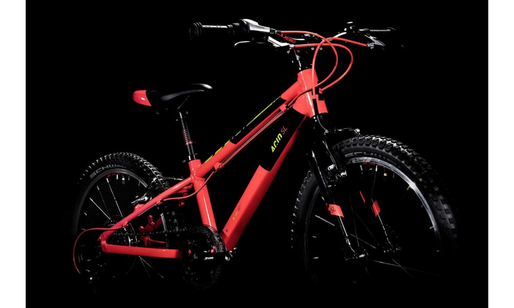Dviratis Cube Acid 200 SL red'n'green'n'black 2020 - 4