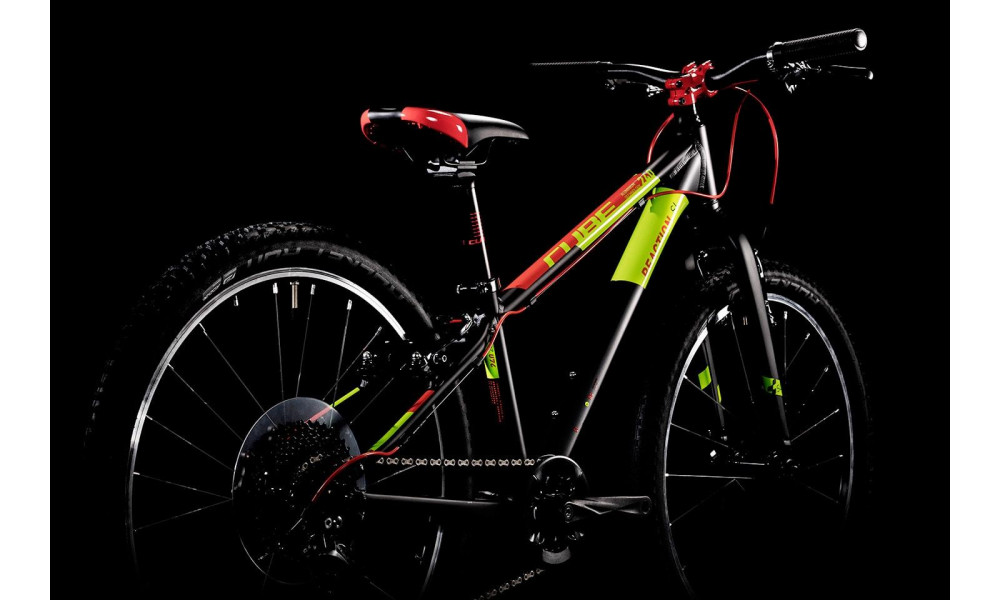 Dviratis Cube Reaction 240 SL red'n'green'n'black 2020 - 5