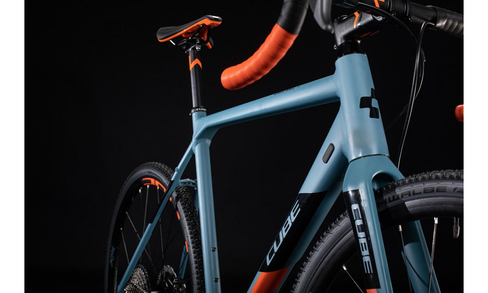 Dviratis Cube Cross Race SL bluegrey'n'orange 2020 - 2