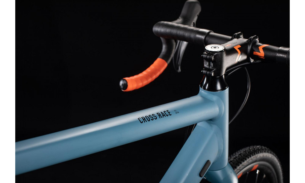 Dviratis Cube Cross Race SL bluegrey'n'orange 2020 - 4