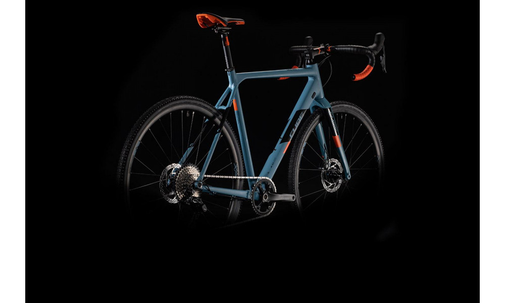 Dviratis Cube Cross Race SL bluegrey'n'orange 2020 - 6