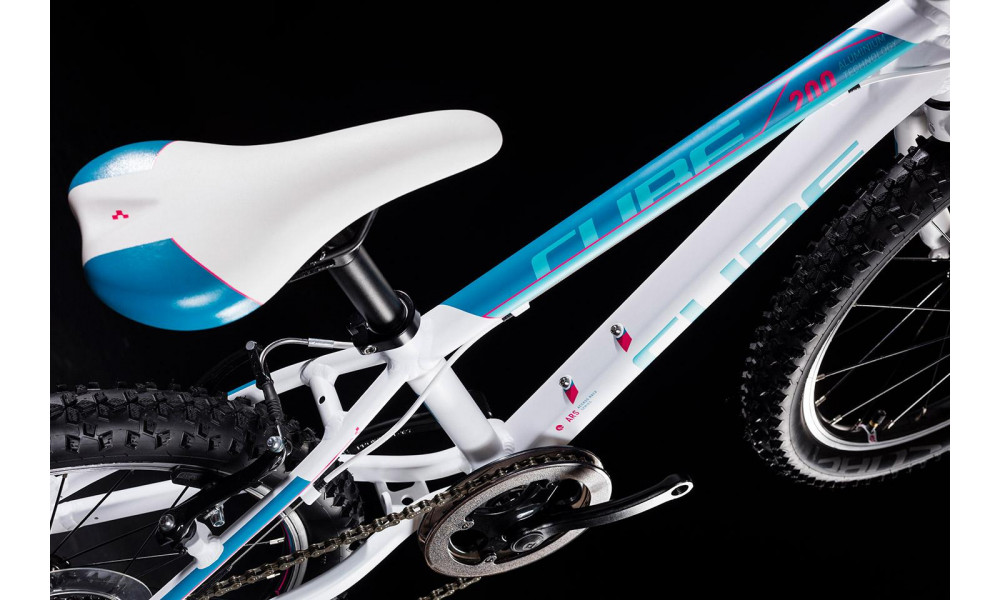 Dviratis Cube Access 200 white'n'blue'n'pink 2020 - 4