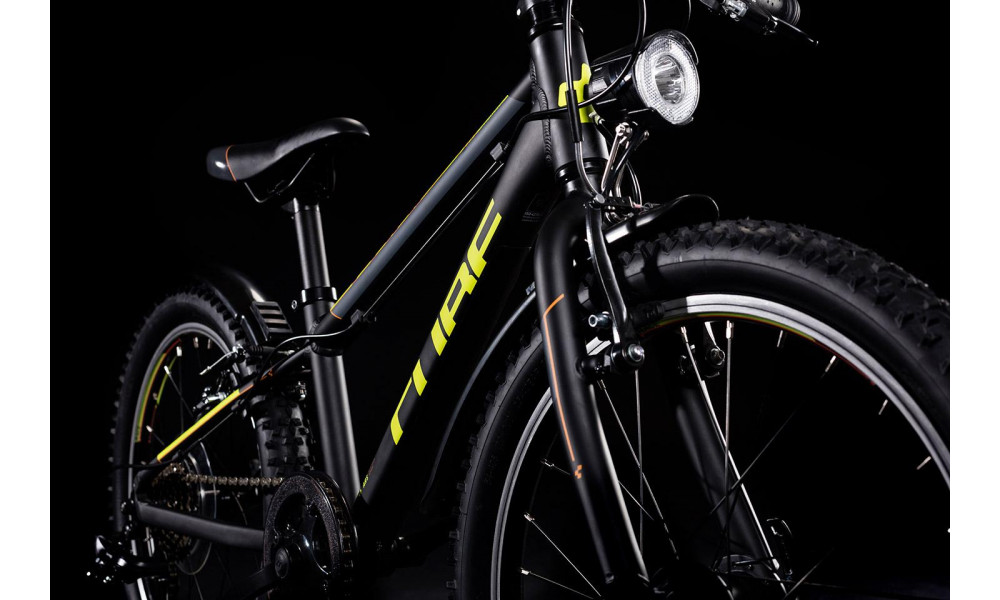Dviratis Cube Acid 200 Allroad black'n'yellow'n'orange 2020 - 2