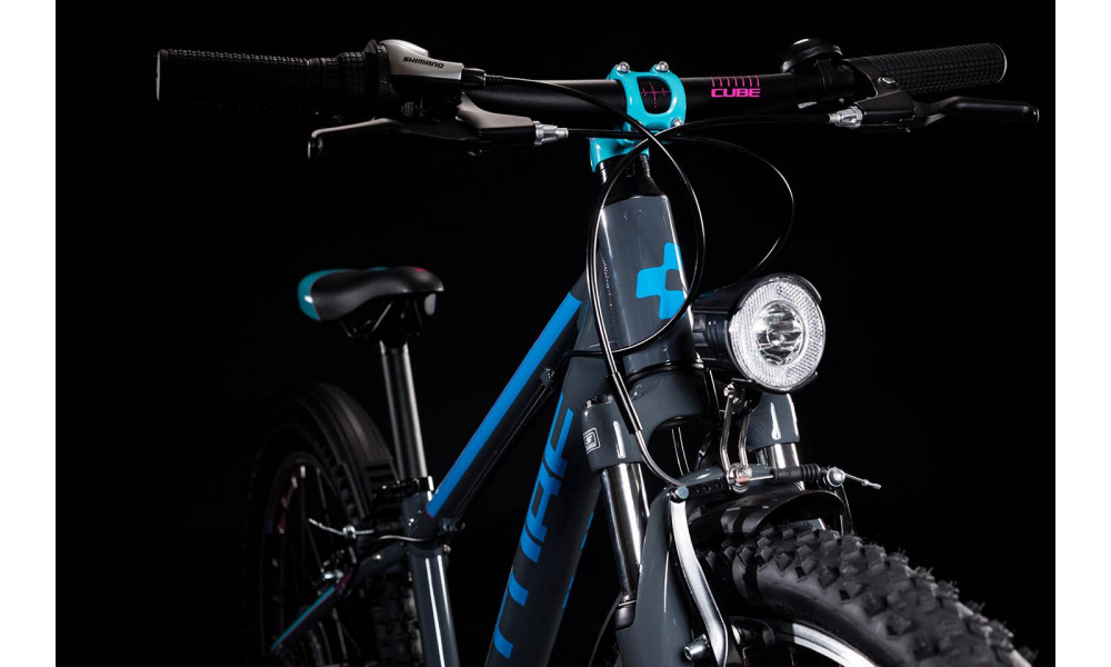 Dviratis Cube Access 240 Allroad grey'n'blue'n'pink 2020 - 3