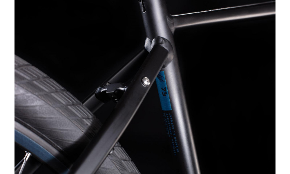 Dviratis Cube Hyde Pro black'n'blue 2020 - 1