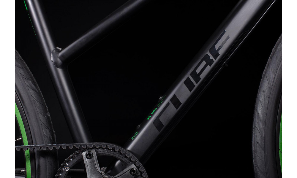 Dviratis Cube Hyde Race Trapeze black'n'green 2020 - 3