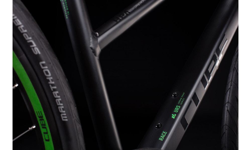 Dviratis Cube Hyde Race Trapeze black'n'green 2020 - 4