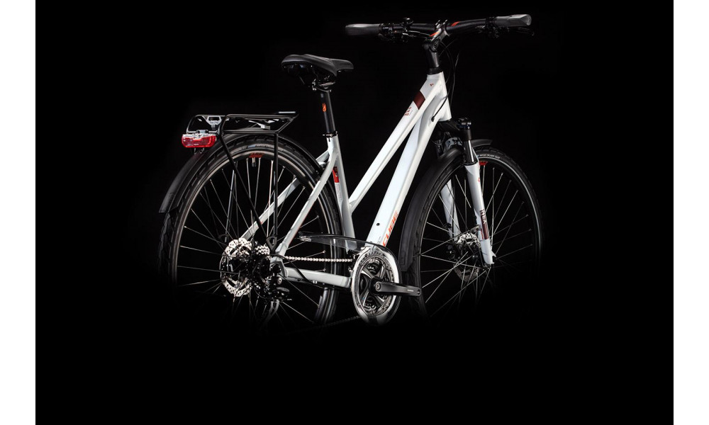 Dviratis Cube Touring Pro Trapeze grey'n'orange 2020 - 1