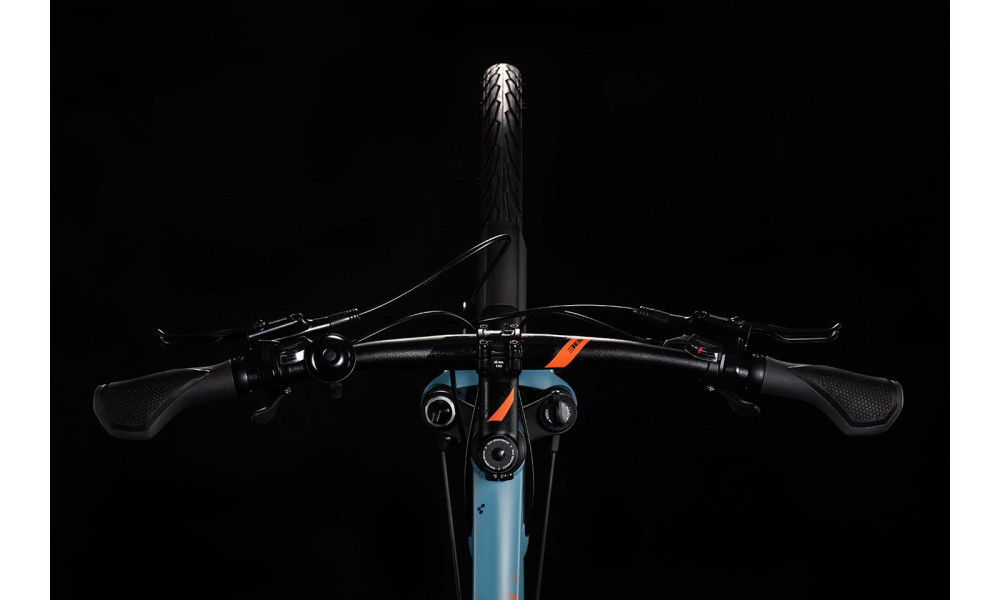 Dviratis Cube Kathmandu Pro blue'n'orange 2020 - 2