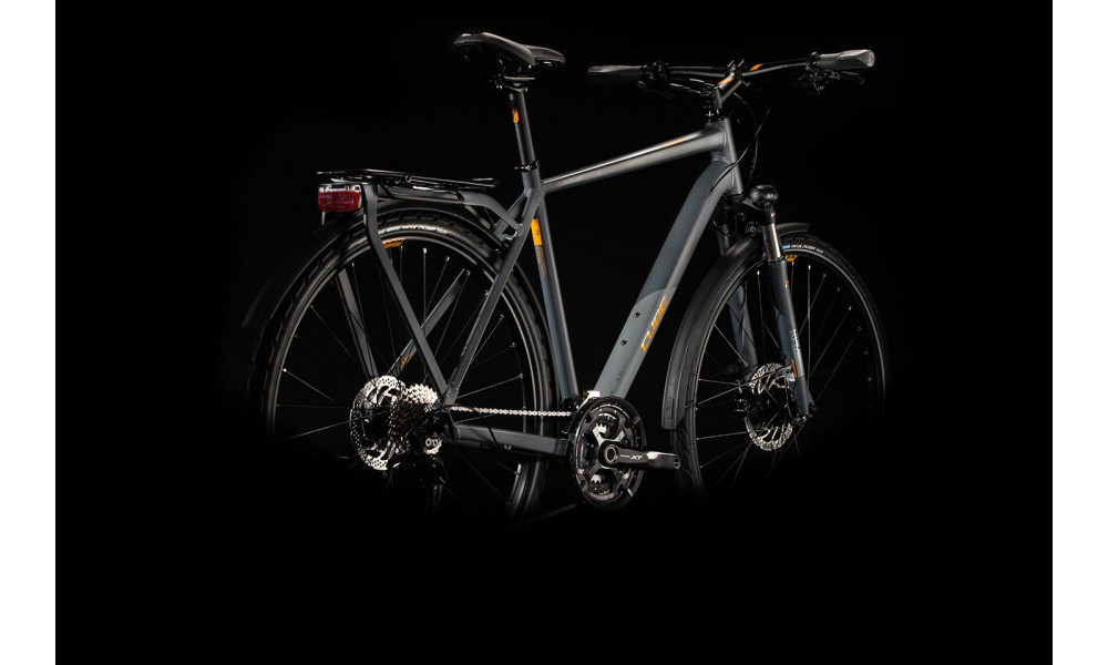 Dviratis Cube Kathmandu EXC grey'n'orange 2020 - 4