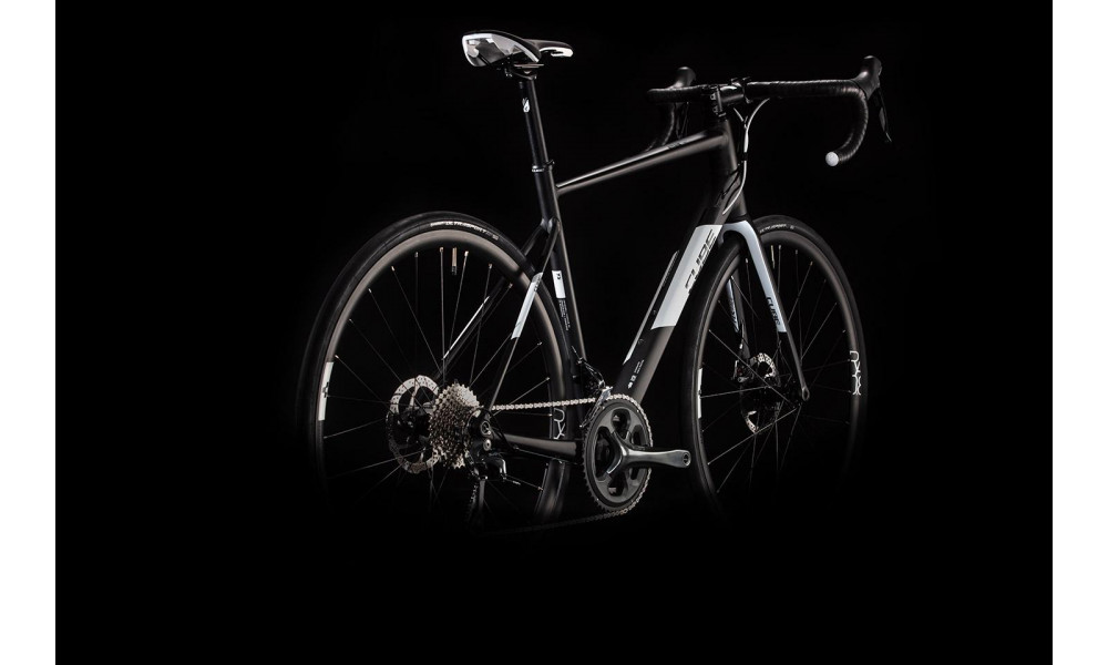 Dviratis Cube Attain Race black'n'white 2020 - 4