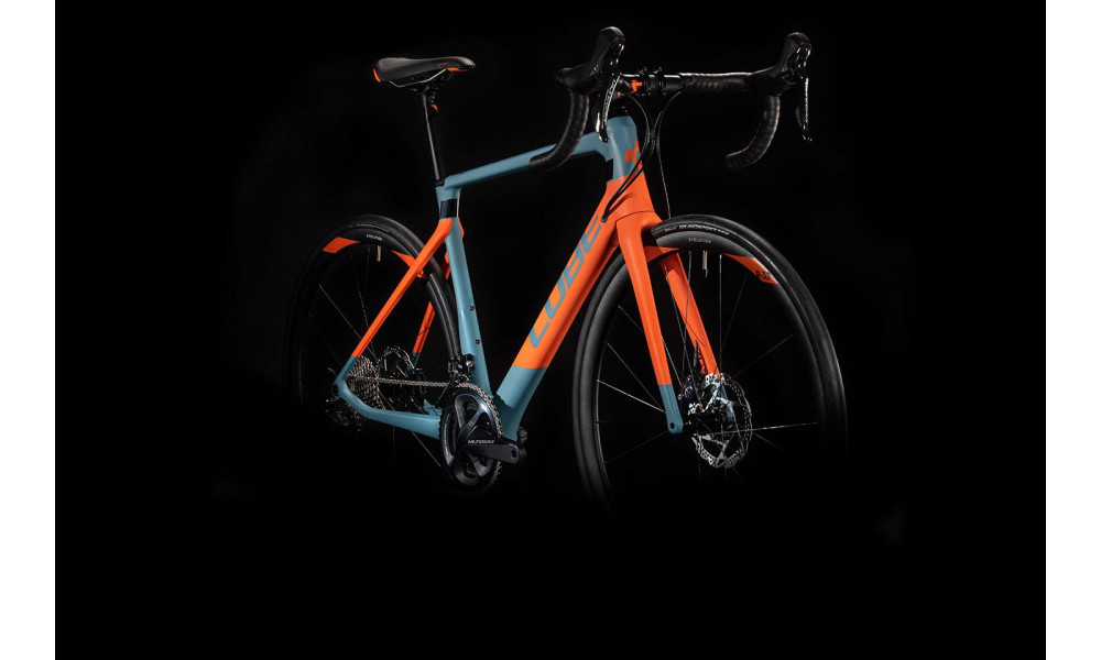 Dviratis Cube Agree C:62 Race bluegrey'n'orange 2020 - 4