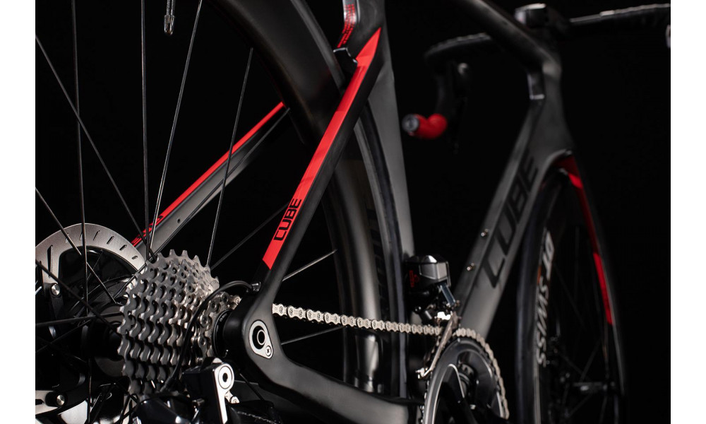 Dviratis Cube Litening C:68X SL carbon'n'red 2020 - 1