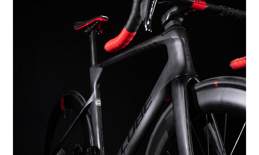 Dviratis Cube Litening C:68X SL carbon'n'red 2020 - 5