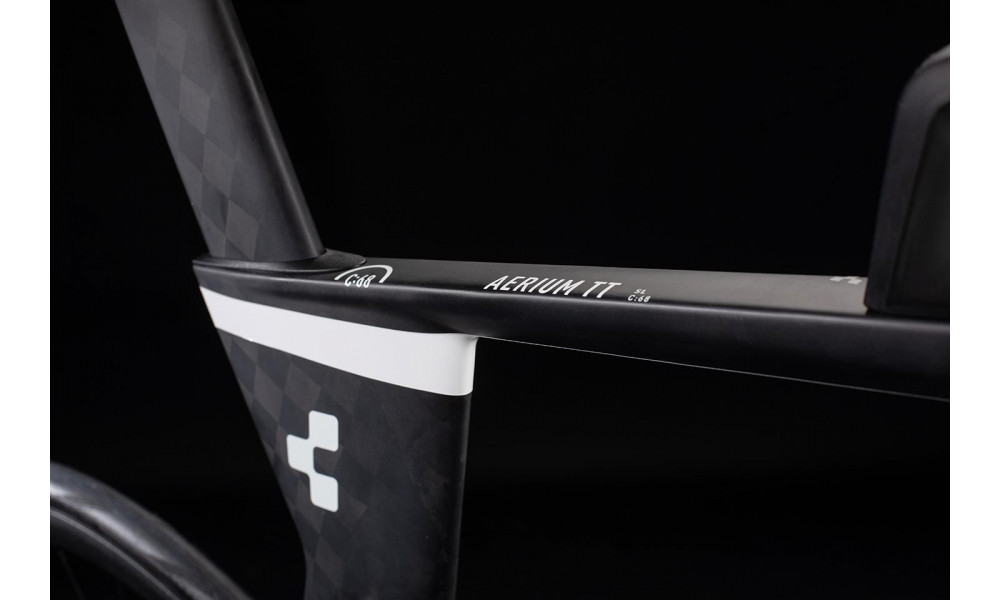 Dviratis Cube Aerium C:68 TT SL LOW carbon'n'white 2020 - 1
