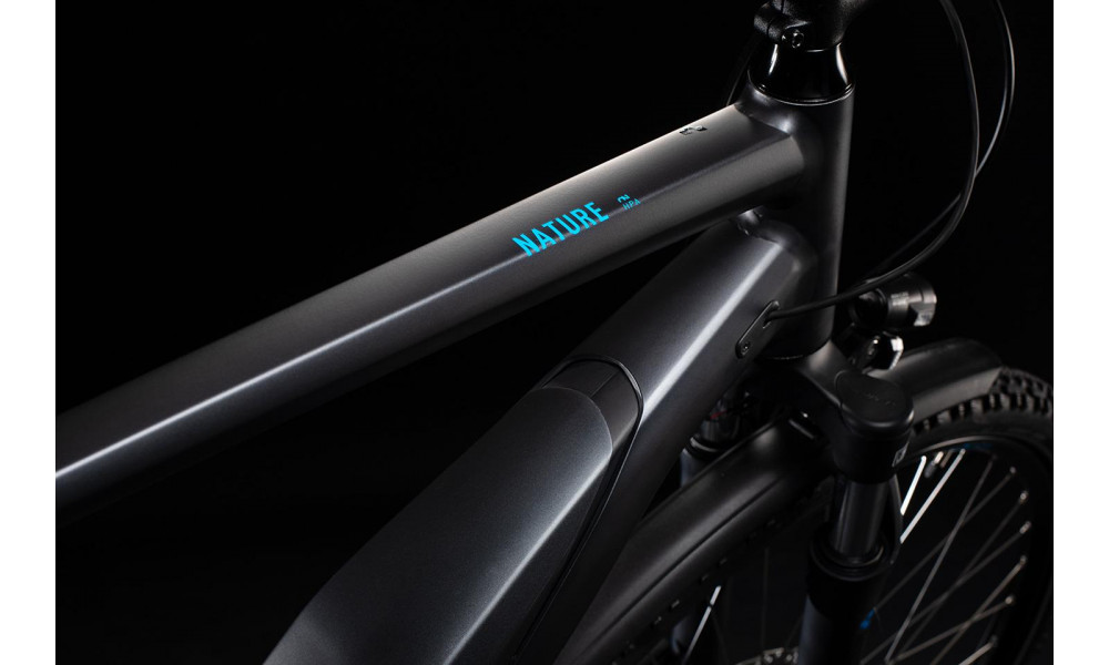 Elektrinis dviratis Cube Nature Hybrid ONE 500 Allroad iridium'n'blue 2020 - 4