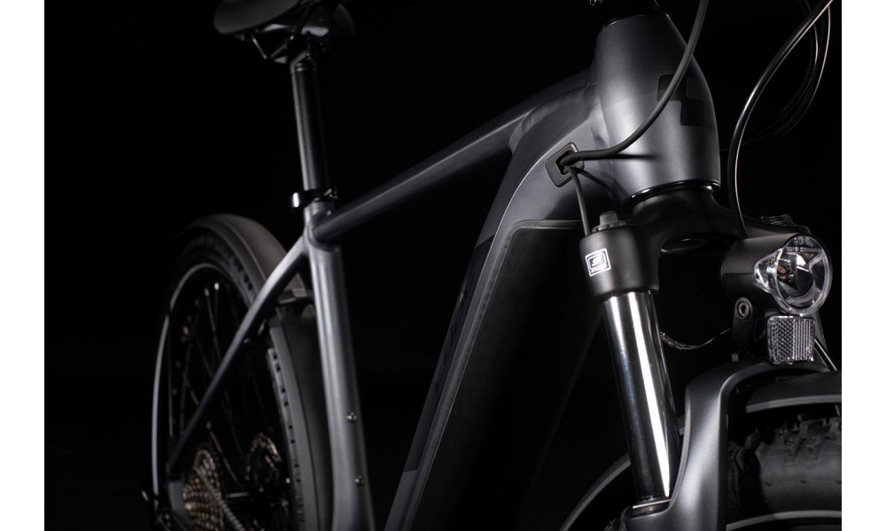 Elektrinis dviratis Cube Cross Hybrid Pro 625 Allroad iridium'n'black 2020 - 1