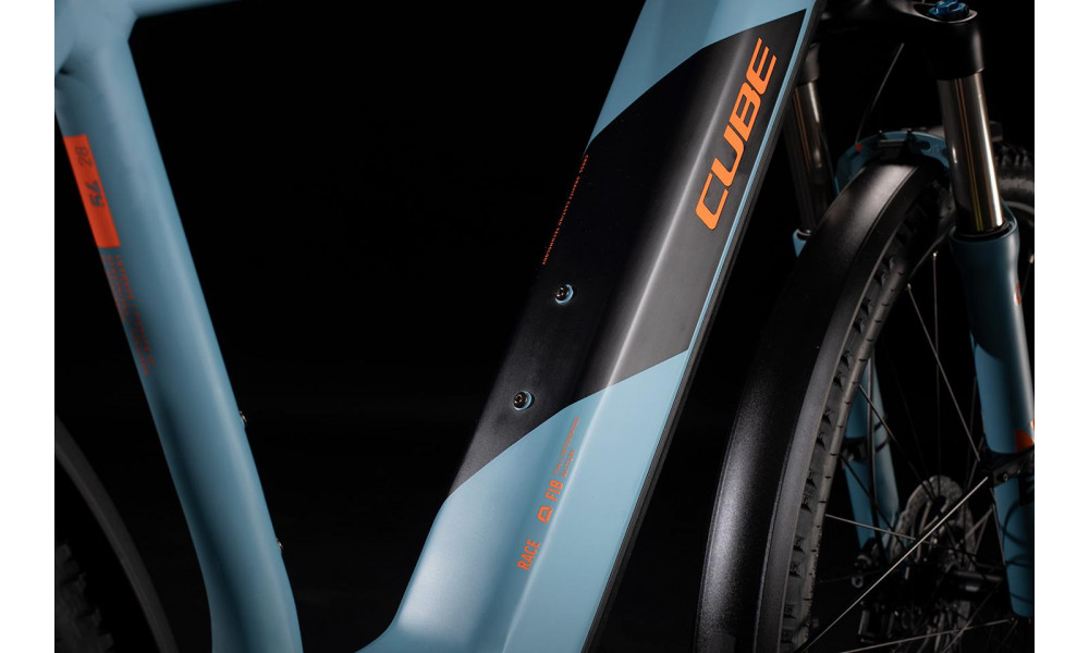 Elektrinis dviratis Cube Cross Hybrid Race 625 Allroad blue'n'orange 2020 - 3