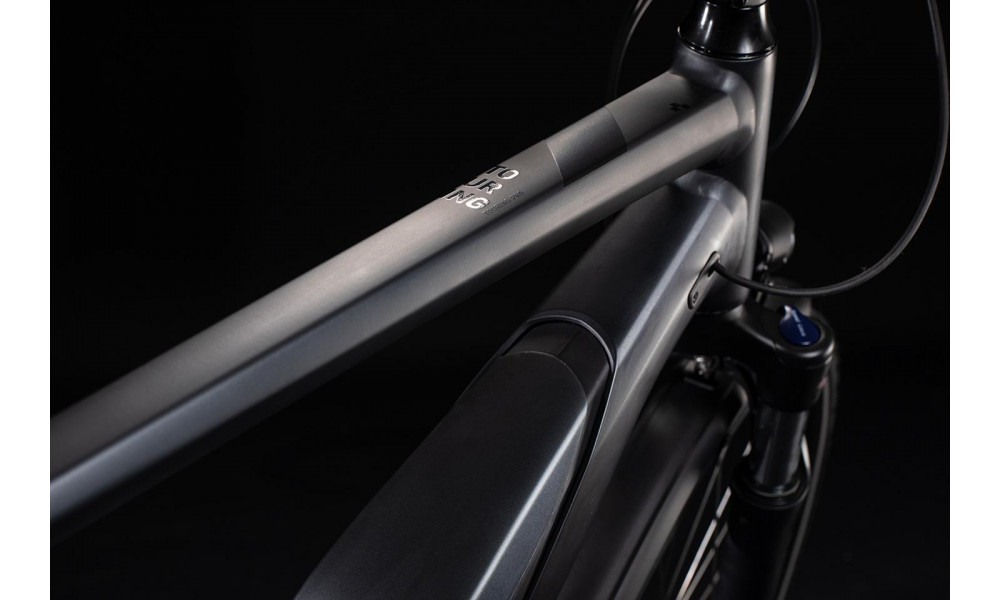 Elektrinis dviratis Cube Touring Hybrid Pro 500 iridium'n'black 2020 - 2