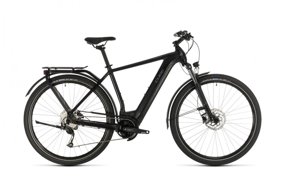 Elektrinis dviratis Cube Kathmandu Hybrid ONE 500 black'n'grey 2020 