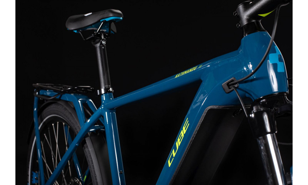 Elektrinis dviratis Cube Kathmandu Hybrid ONE 625 blue'n'yellow 2020 - 5