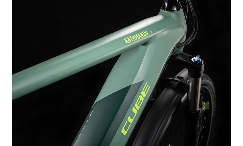Elektrinis dviratis Cube Kathmandu Hybrid EXC 625 green'n'green 2020 - 3