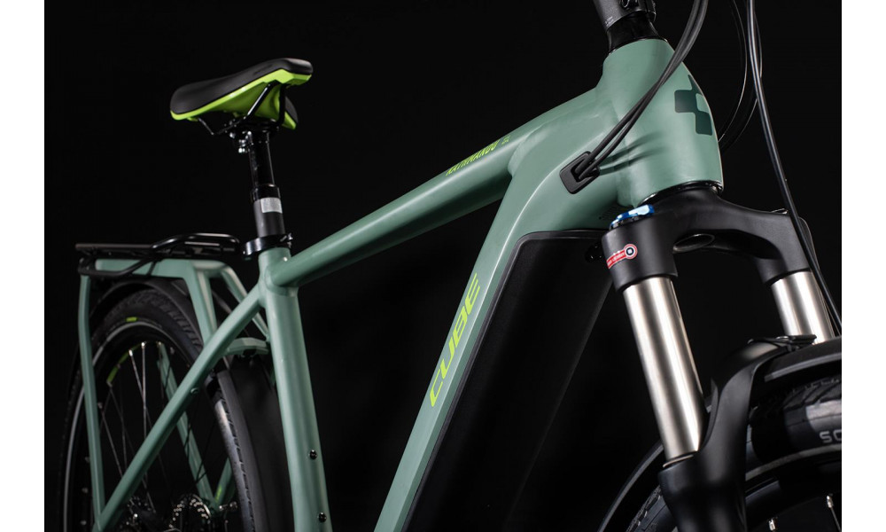 Elektrinis dviratis Cube Kathmandu Hybrid EXC 625 green'n'green 2020 - 4