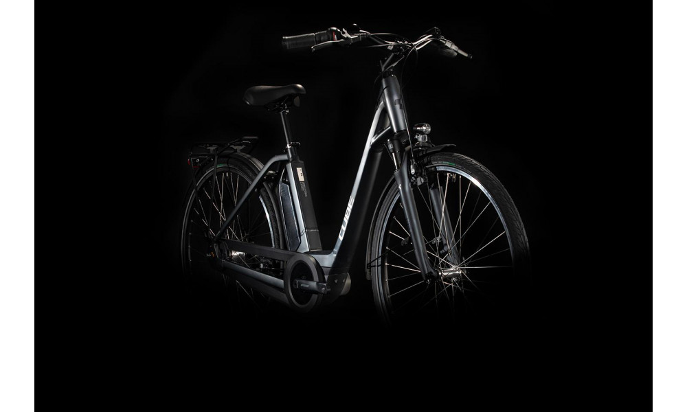 Elektrinis dviratis Cube Town Hybrid ONE 400 Easy Entry iridium'n'black 2020 - 5