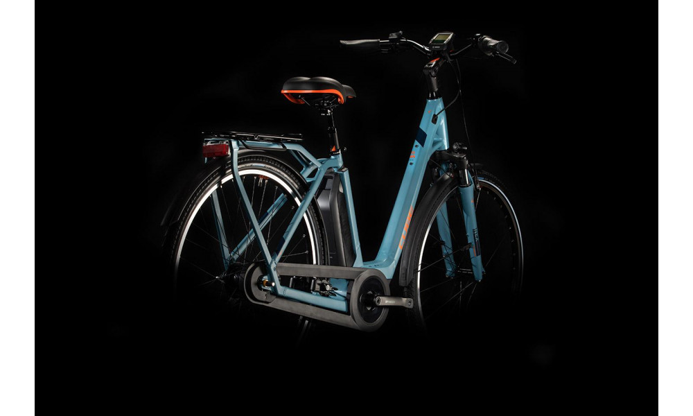 Elektrinis dviratis Cube Town Hybrid Pro 500 Easy Entry blue'n'orange 2020 - 5