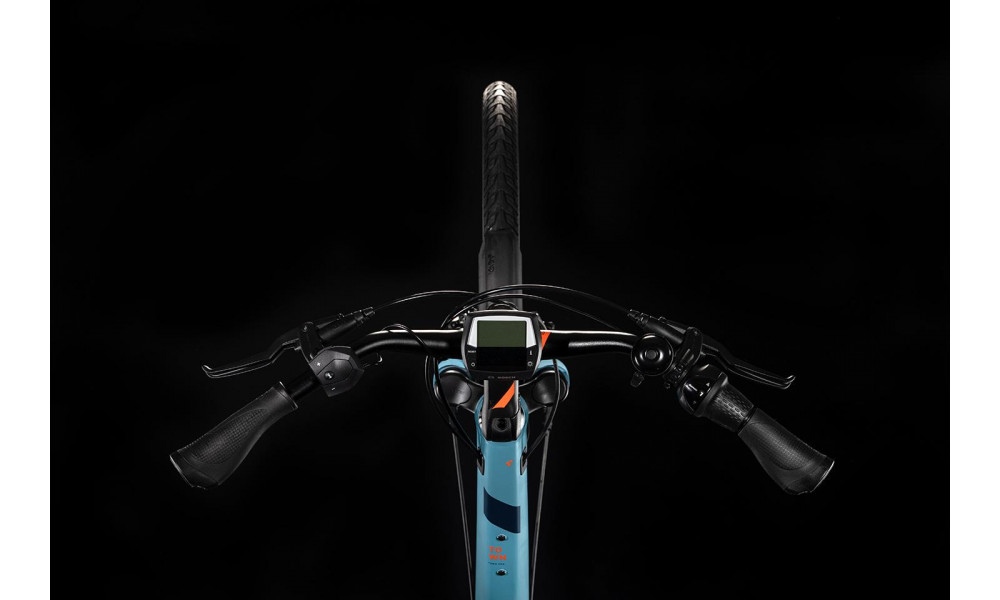 Elektrinis dviratis Cube Town Hybrid Pro RT 400 Easy Entry blue'n'orange 2020 - 4