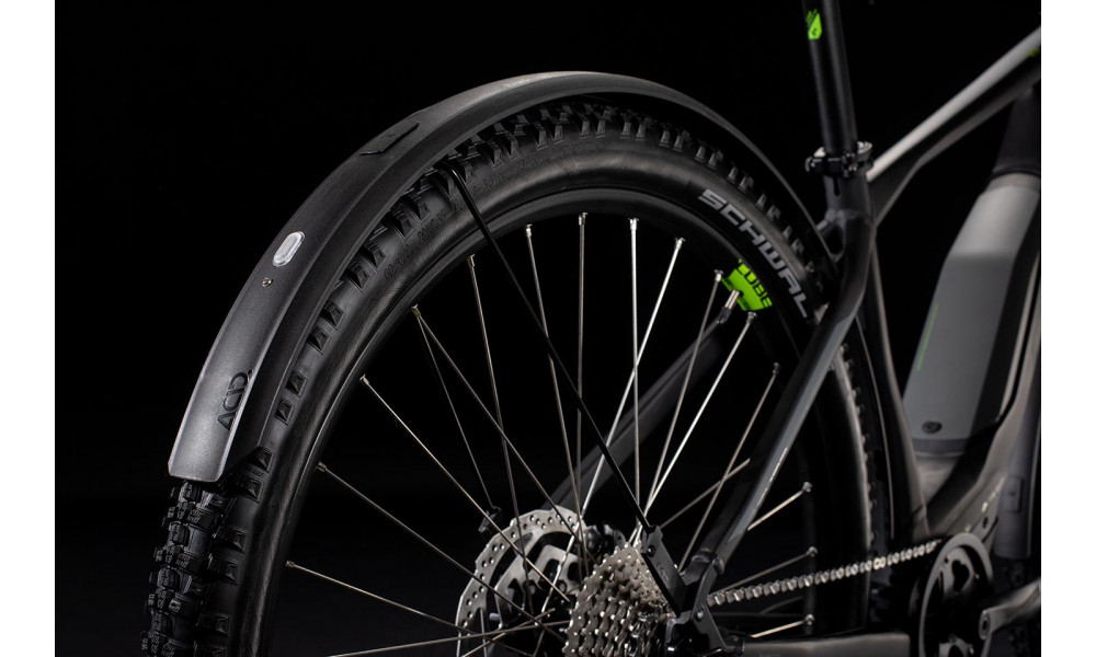 Elektrinis dviratis Cube Acid Hybrid ONE 500 Allroad 29 black'n'green 2020 - 2