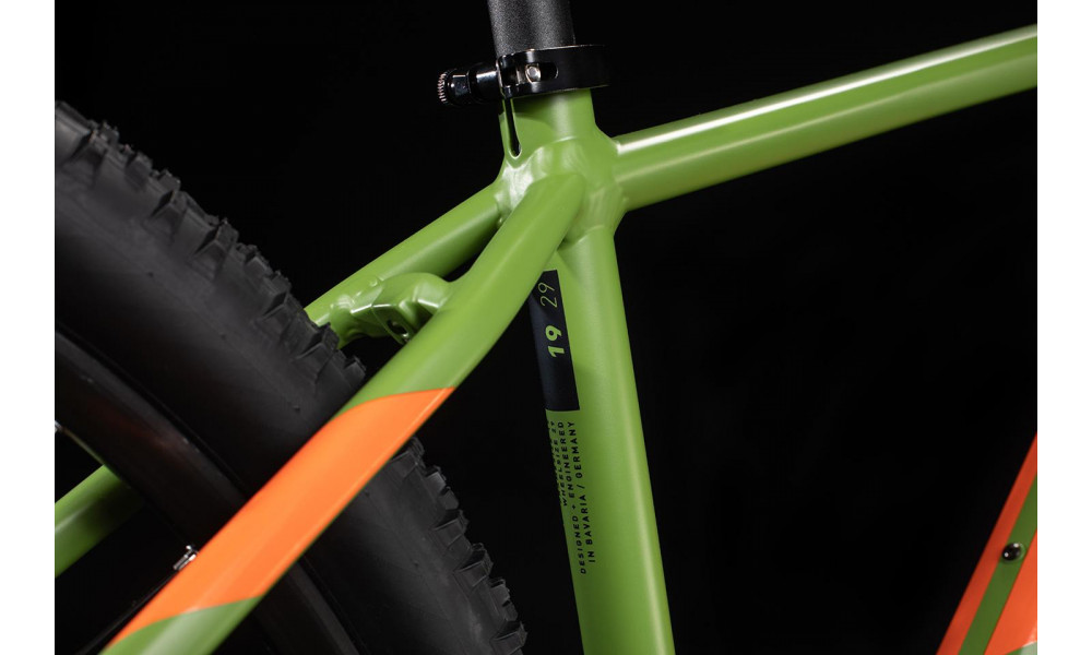 Dviratis Cube Analog 29 green'n'orange 2020 - 2