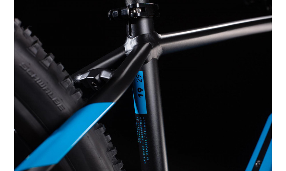 Dviratis Cube Attention SL 29 black'n'blue 2020 - 2