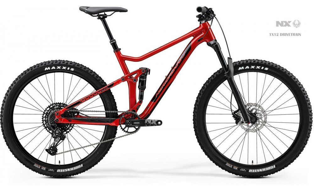 Dviratis Merida ONE-TWENTY 7.600 2020 glossy red 