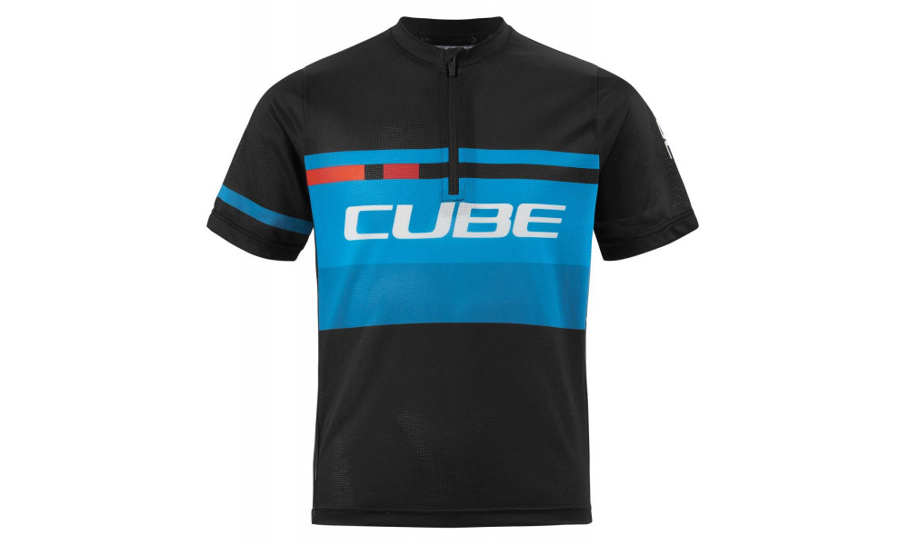 Dviratininko marškinėliai Cube Junior Teamline S/S - 1