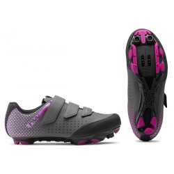 Dviratininko batai Northwave Origin 2 WMN MTB XC anthracite-metal fuchsia